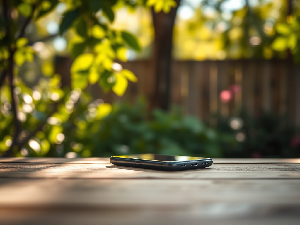 Put it down and go outside